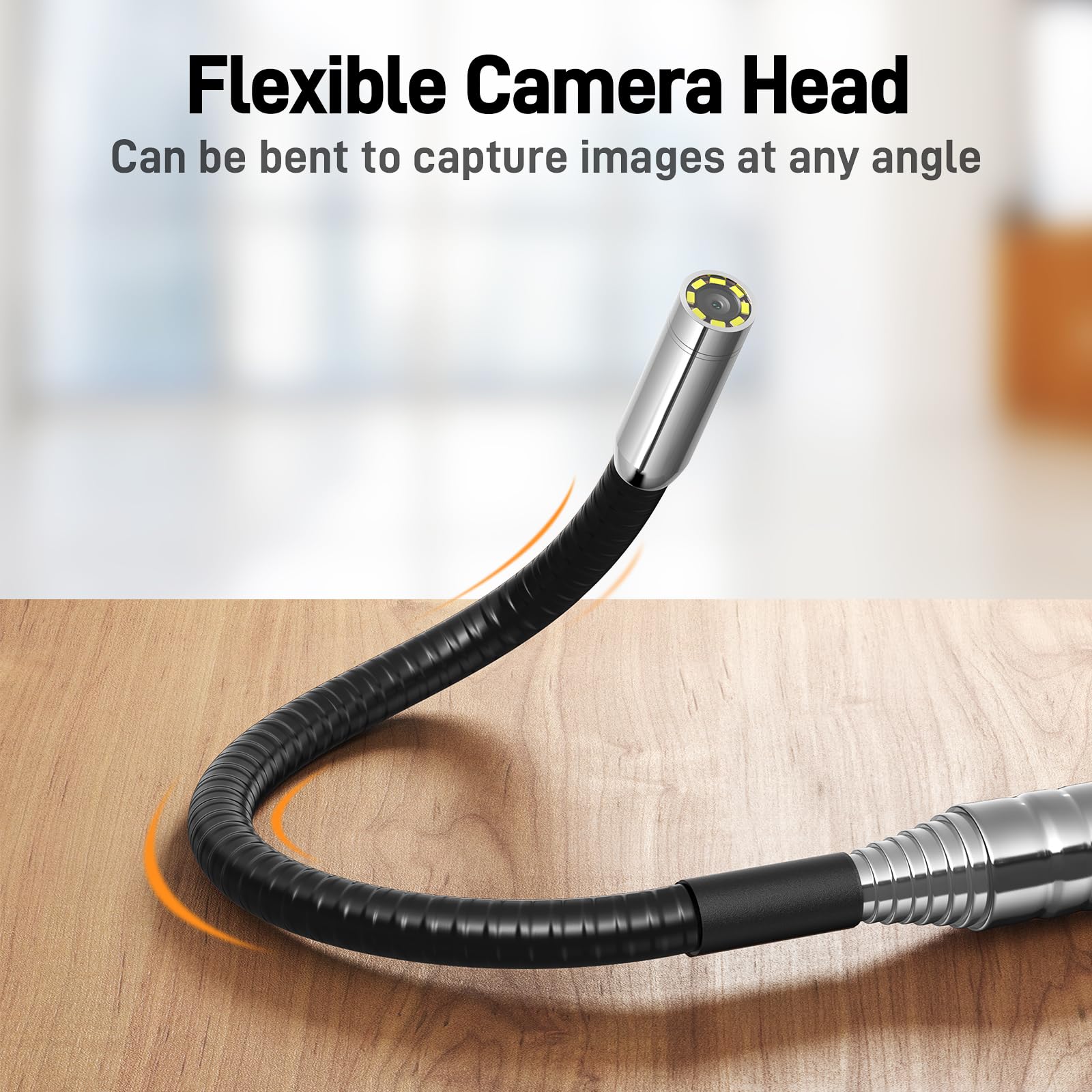 Teslong 5FT Telescopic Endoscope for Ceiling & Roof Inspection — Amazon image 5
