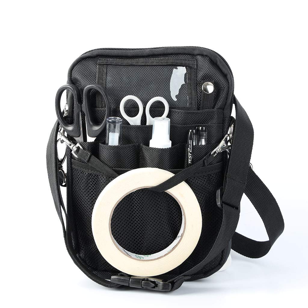 Zkbszn Waist bag,Nursing Pack for/Medical Gear Pocket,Tape Holder,Utility Storage for Stethoscopes,Bandage Scissors, Su