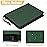 GERMUN 9 Pocket Card Binder, Premium Zip Trading Card Binder, 720 Double Sided Pocket PU Card Collection Binder, Collector Card Album, Card Folder for MTG, TCG, Sports Cards, Game Cards (DARK GREEN)