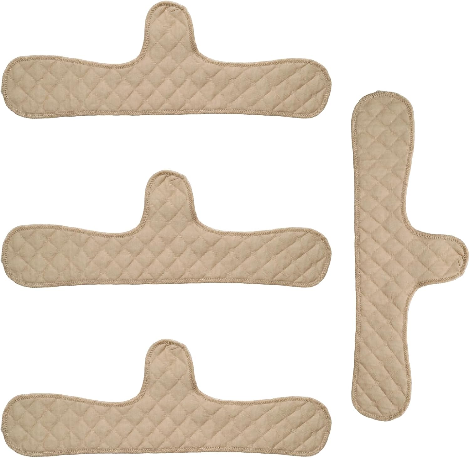 4 Pcs Cotton Bra Liners, Reusable Bra Liners