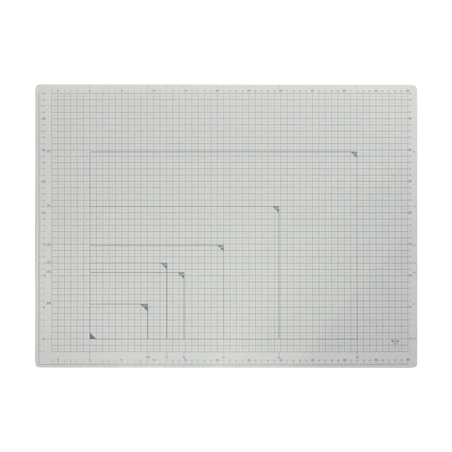 Plus Mata do cięcia A2 rozmiar jasnoszary CS-A2 LGY 48-585 (import z Japonii)