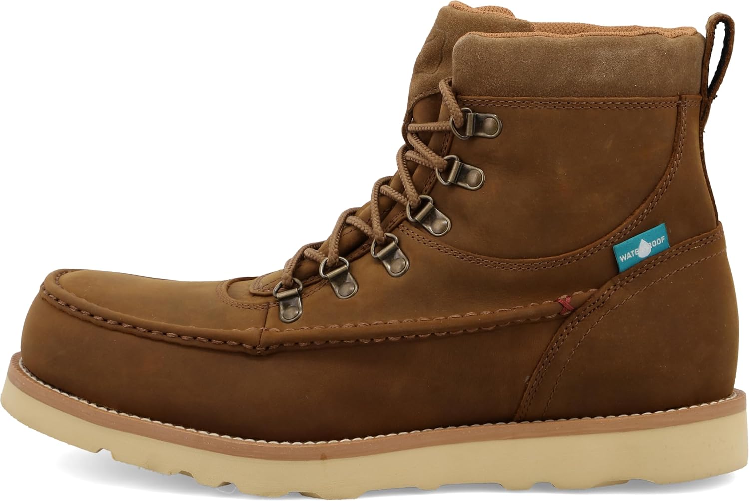 Twisted X Men's 6" Alloy Toe Waterproof Work Wedge Sole Boot