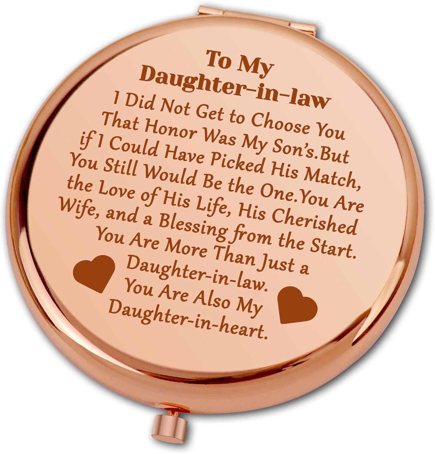 Ximalun Daughter in Law Gifts from Mother in Law Compact Makeup Mirror