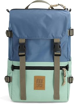 Topo Designs Unisex Rover Pack Classic Stone Blue/Ash Green One Size