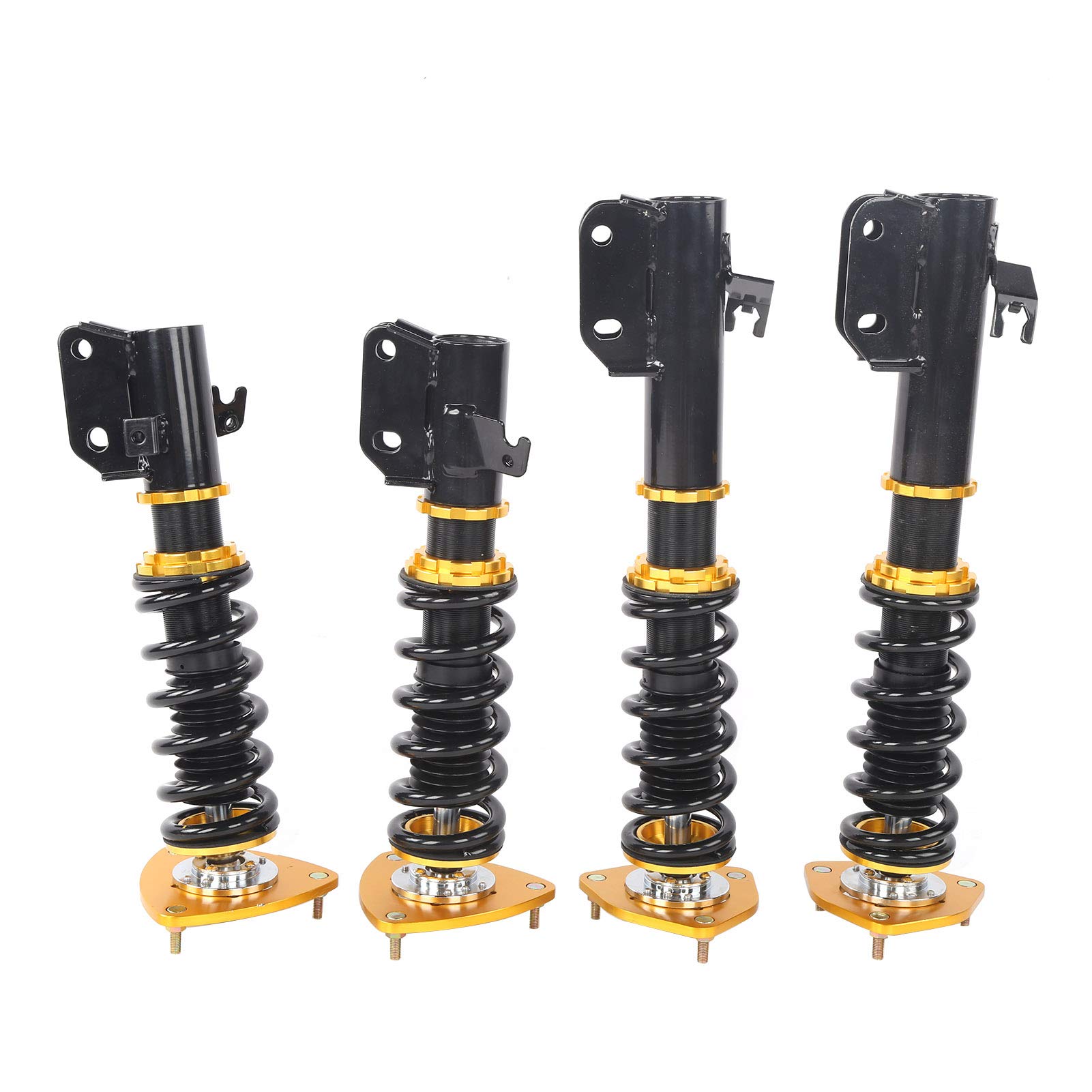 Amortyzatory Coilover z Regulowanym Amortyzatorem i Sprężynami o Dużej Wytrzymałości na Rozciąganie Oraz regulacją Wysokości, Odpowiednie na Każdy Tor, Drift codzienną jazdę