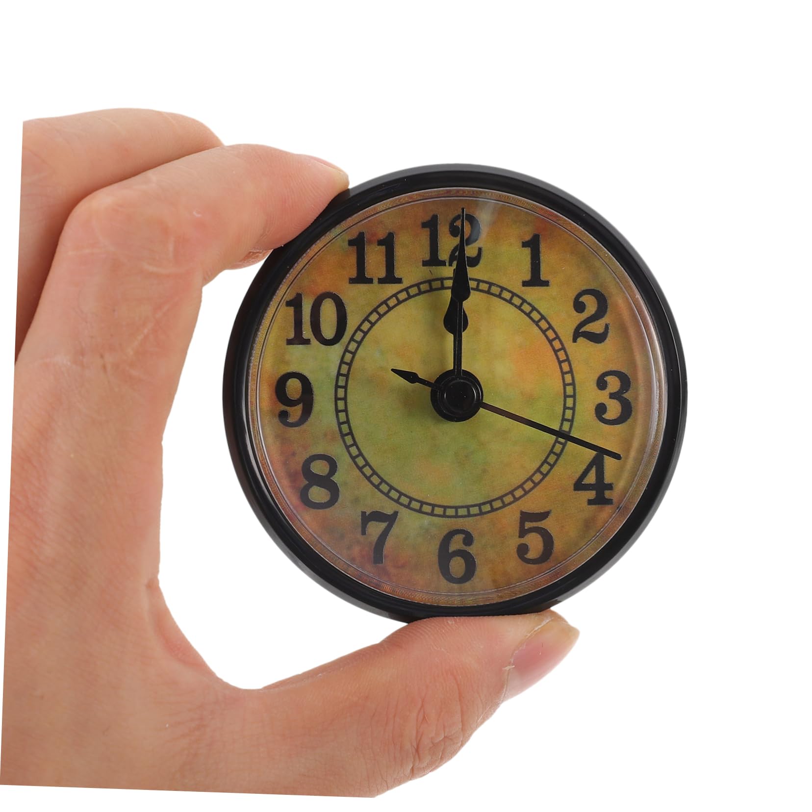 Levemolo : Vintage Inlaid Clock Head Insert Precise Timekeeping