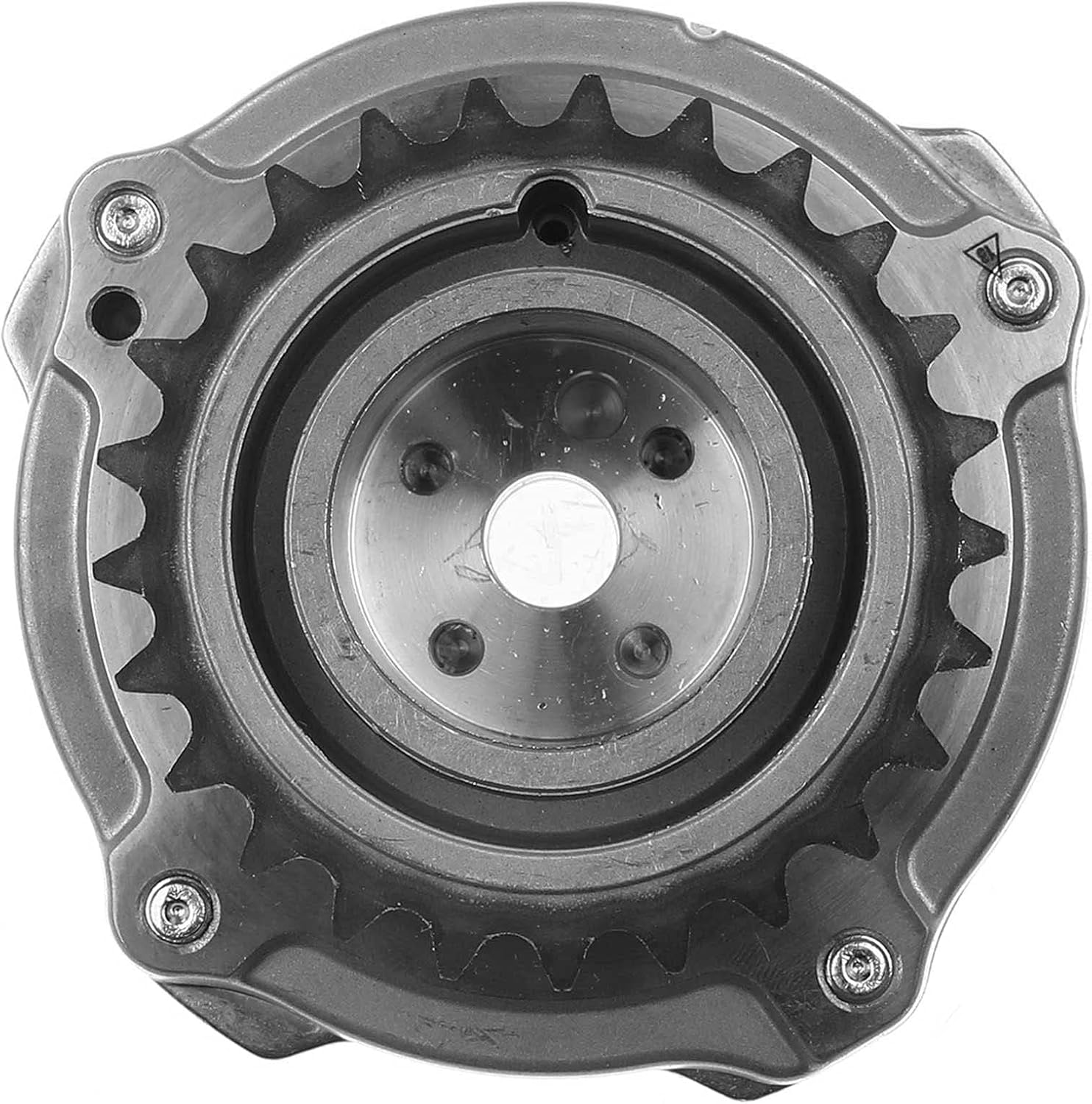 A-Premium Intake Engine Variable Valve Timing VVT Sprocket Gear Camshaft Phaser Adjuster Compatible with Hyundai Accent & Kia Rio Rio5 2006 2007 2008 2009 2010 2011, Replace# 24350-26800