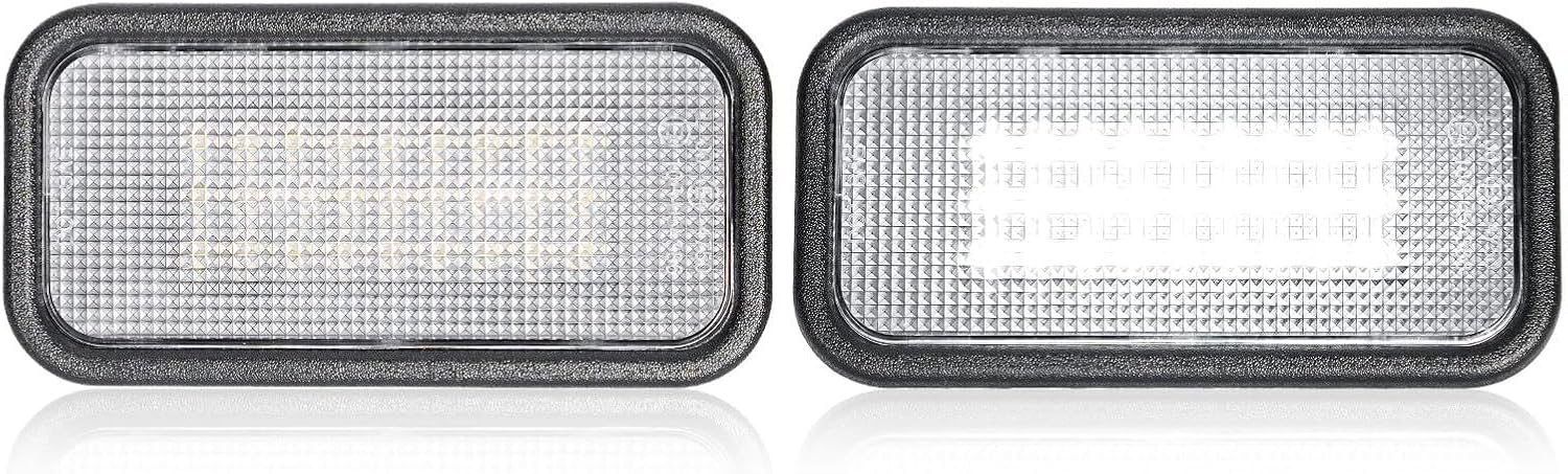 2-Pack LED Cargo Bed Lights Compatible with 2019-2026 Silverado/Sierra 1500 2500HD 3500HD | 2024+ Sierra EV, 2025+ Escalade IQ | White Cargo Area Lamp | Direct Replacement for 84308146, 84659238