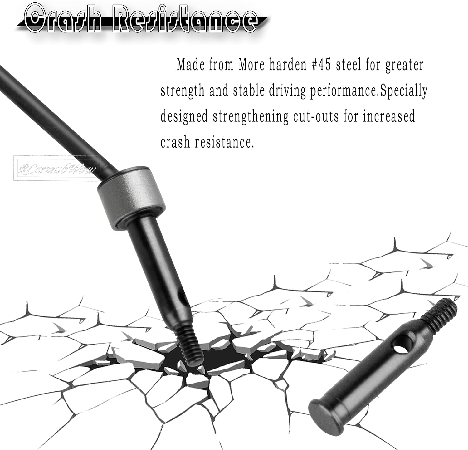 RC Upgrades Part for 1/24 Micro-B,1/28 Micro-T,Driveshafts w/Wheel Hex,Shock Absorber,Turnbuckles,Steering,Front Bulkhead & Bumper,Titanium