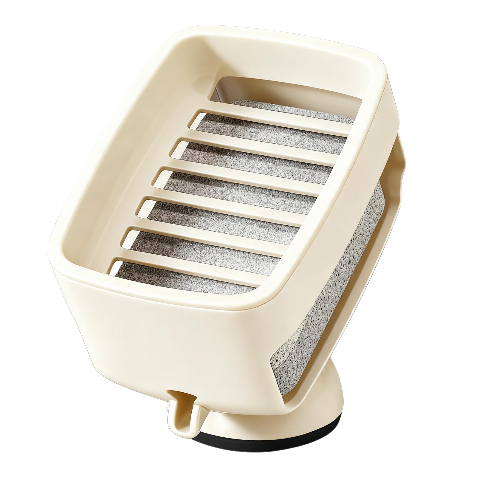 Multipurpose Suction Cup Soap Holder Laundry Soaps Case Drying Rack Space Saving Bathroom Organizers Enduring Drainage Holes Soap Container