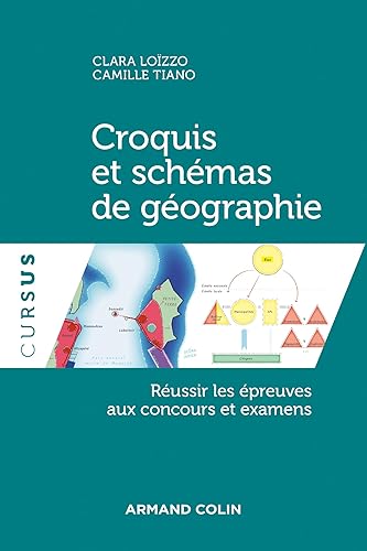 Croquis et schémas de géographie -Réussir les épreuves aux concours et examens: Réussir les épreuves aux concours et examens