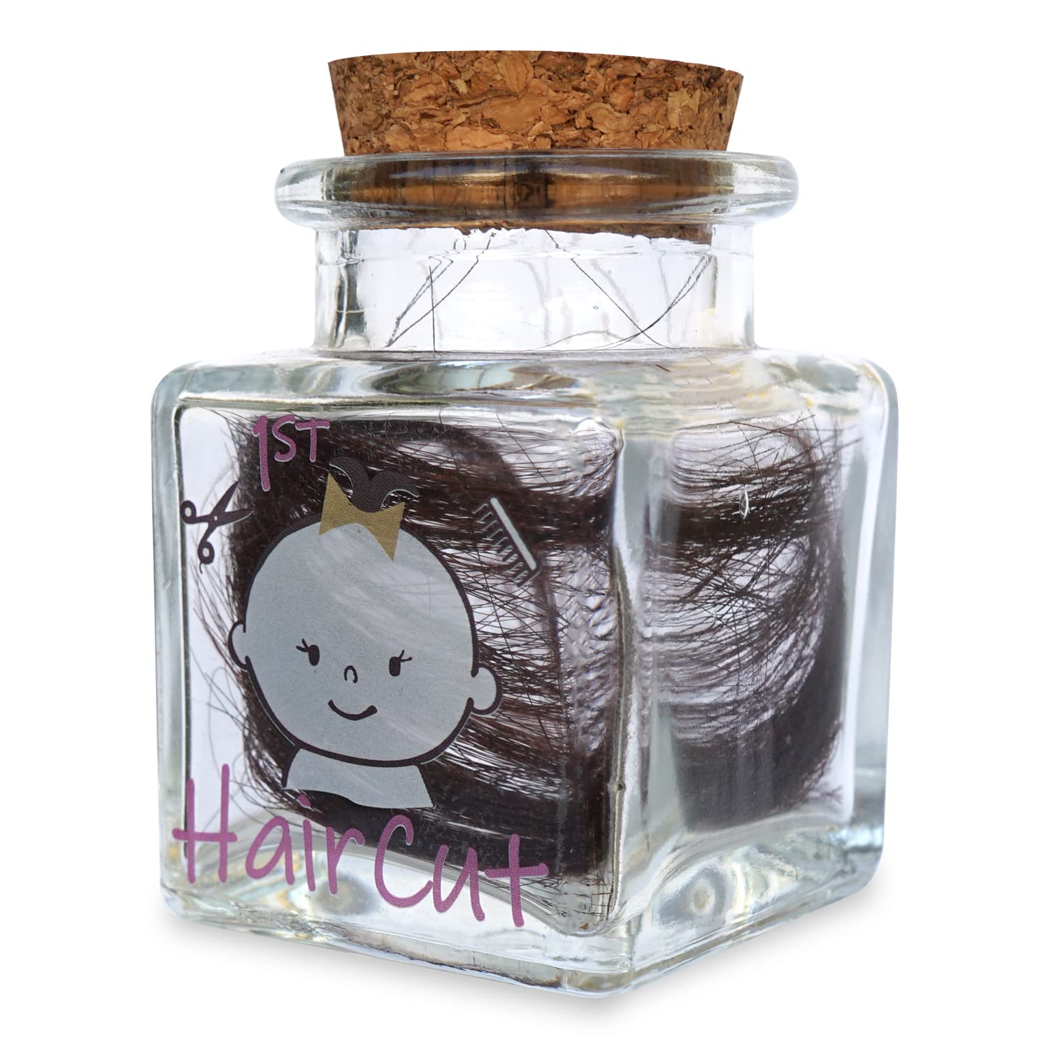 Snapklik.com : HAMUIERS First Haircut Keepsake Holder, First Curl ...