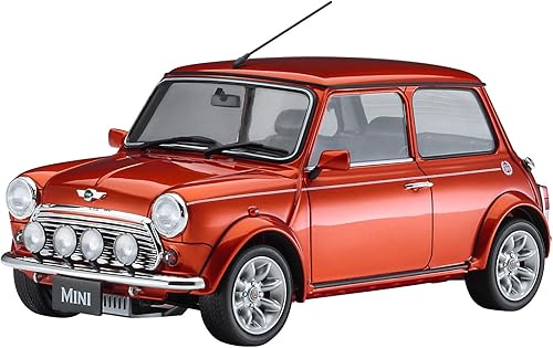 Hasegawa HC57 124 Mini Cooper Sports Pack, 1998 Model Kit, Multi-Colour