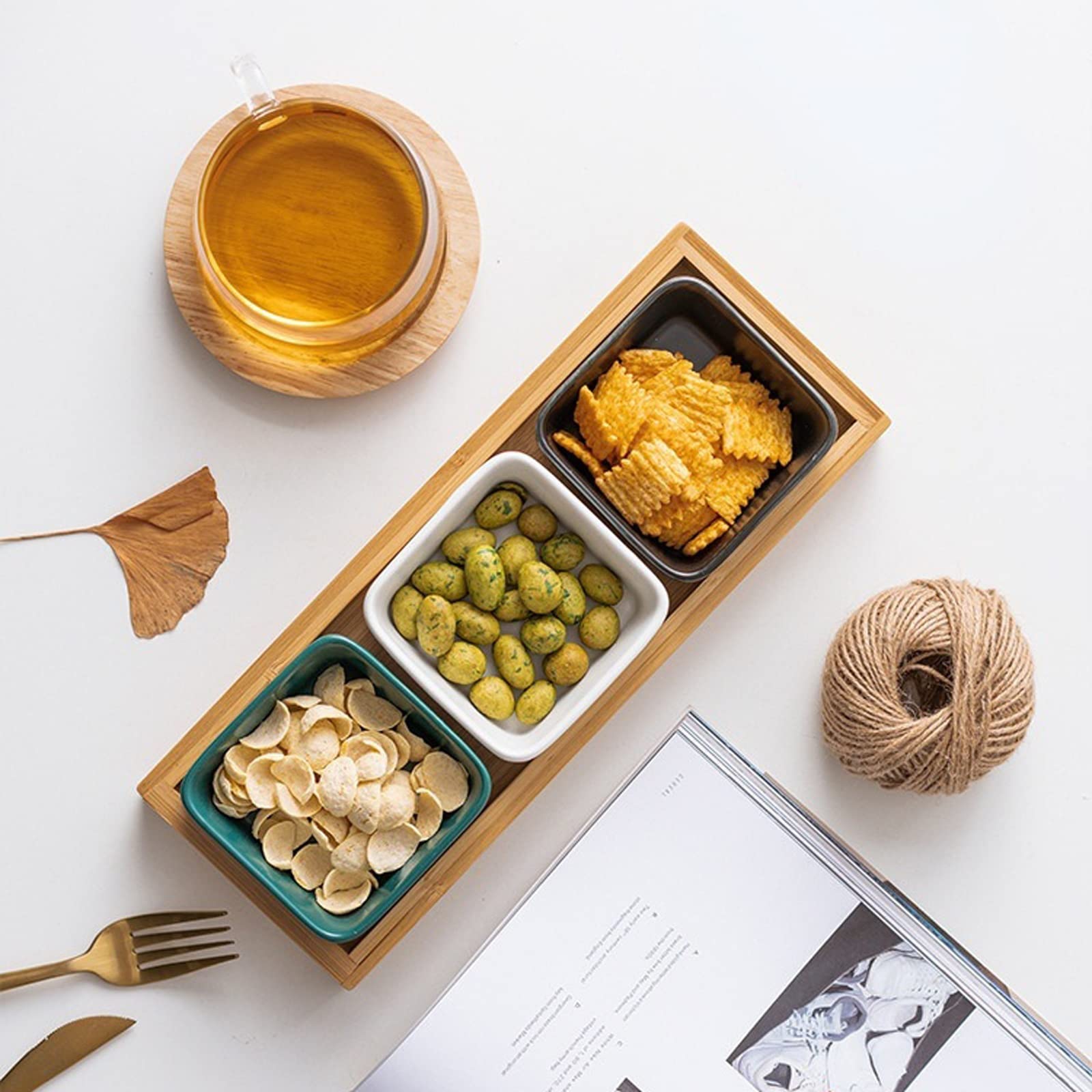 Ciotoline per aperitivo Nordico condimento Piatto Ceramica Quadrata Snack Snack assortimento assortimento di Snack for Uso Domestico Piatto Caldo salata Piatto Piatto Dessert Piatto Ciotole per Salse