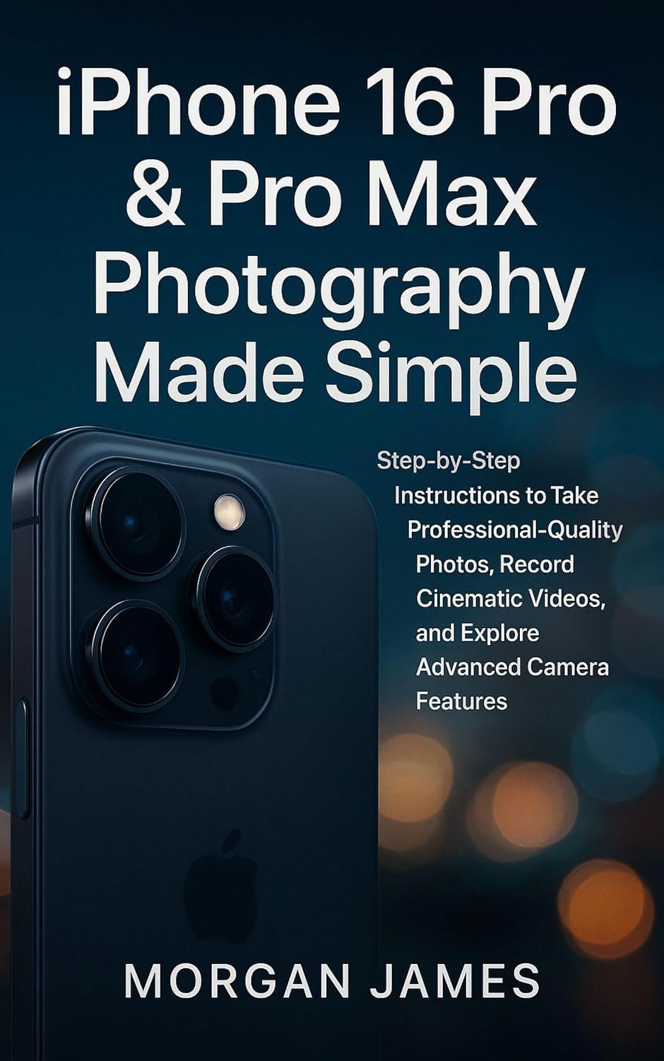 iPhone 16 Pro & Pro Max Photography Made Simple: Step-by-Step Instructions to Take Professional-Quality Photos, Record Cinematic Videos, and Explore Advanced ... (Camera and video tools guide Book 8)