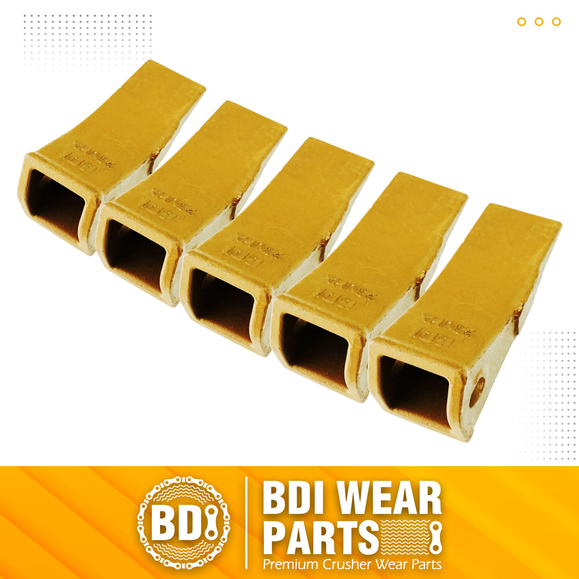 ピーナッツです！ Amazon.com: BDI Wear Parts 5 Pack 23 230 Excavator Bucket