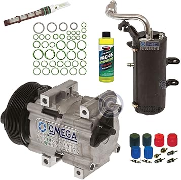 Amazon Com New Ac A C Compressor Kit Fits 1999 2000 2001 2002 2003 Ford F250 F350 F450 F550 V8 7 3l Turbocharged Diesel Only Automotive