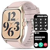 WalkerFit Smart Watches for Women: Fitness Watch for Android, Gifts for Her, Smartwatch with Heart Rate Monitor Sleep/Stress, Waterproof Activity Tracker with Pedometer