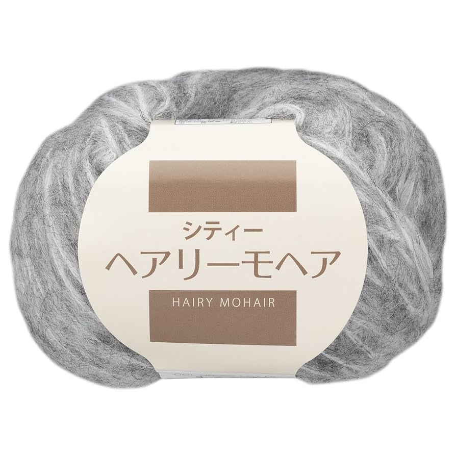Amazon | 元廣 毛糸 シティヘアリーモヘア 5玉セット Col.3