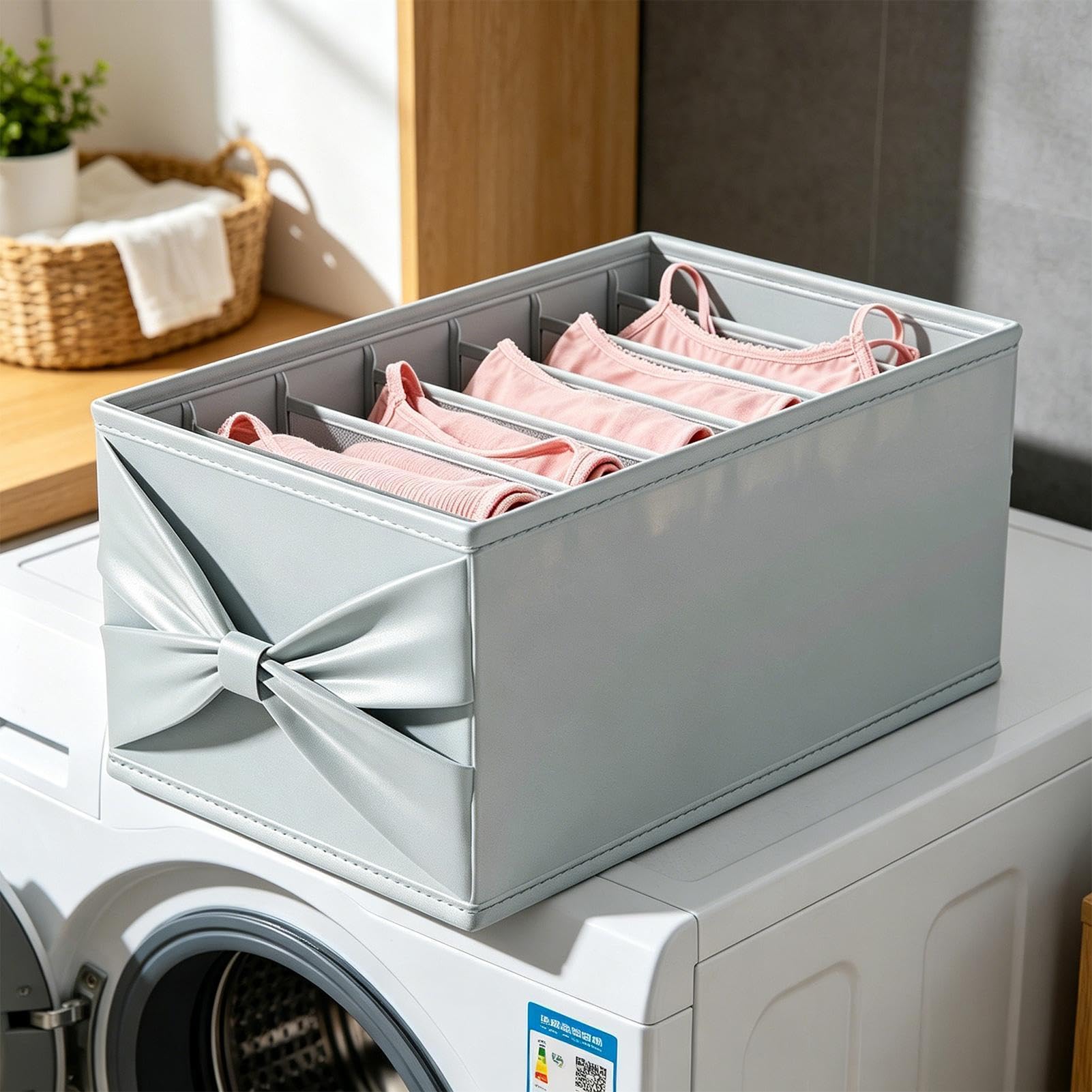 Cestino Organizer Abiti Armadio Organizer Armadio Storage con Divisorio