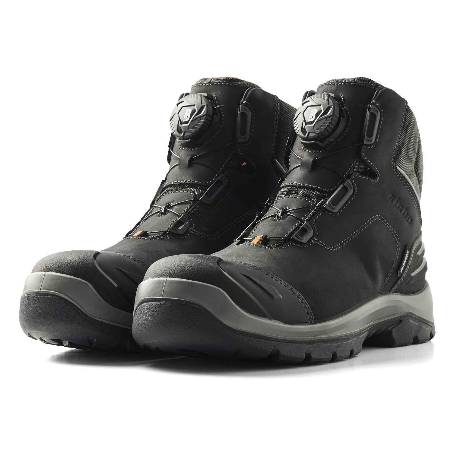 BLÅKLÄDER 2255 Elite 6" Freelock Boot – Durable Full-Grain Leather, Composite Toe, Puncture Resistant, Slip Resistant, Quick Lace System & Electrical