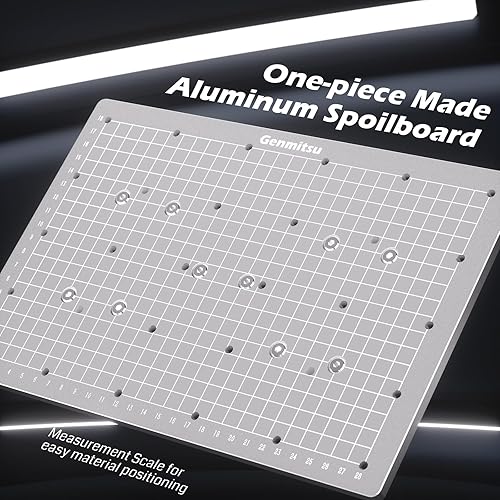 Miniatura 6 de Genmitsu 3020-PRO MAX V2 Máquina Router CNC, Grabador de 3 Ejes Mejorado para Metal, Madera, Acrílico, PCB MDF, Nueva Estructura y Controlador Sin