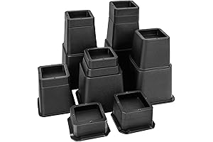 Adjustable Bed Risers - Elevate Your Comfort with Heavy-Duty Support