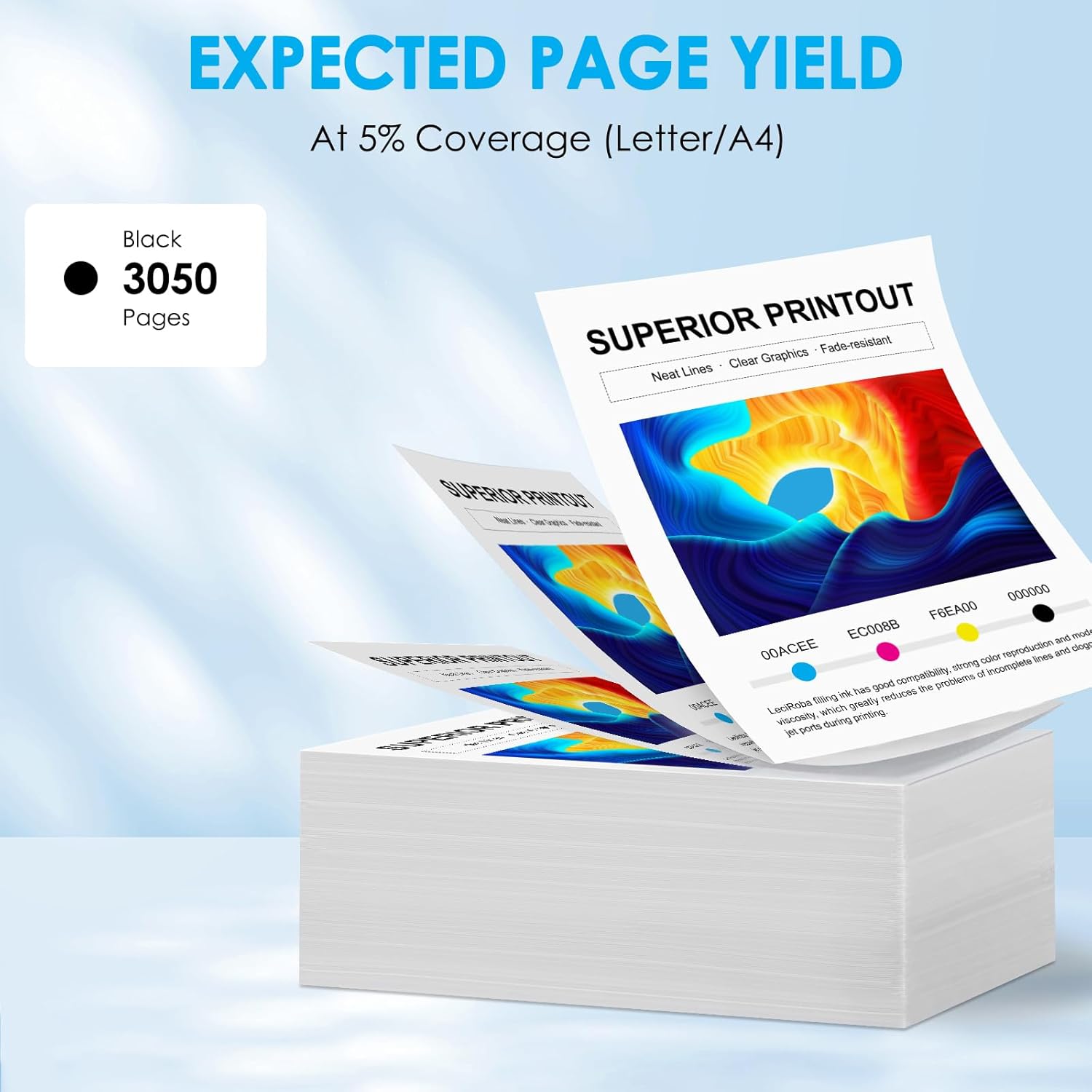 LeciRoba Compatible Toner Cartridge for HP 151A W1510A 151X W1510X Black Toner Cartridge for HP LaserJet Pro 4003d 4003dn 4003dw 4003w 4103dw 4103fdn 4103fdw Printer (2-Pack, 3,050 Pages / Unit)