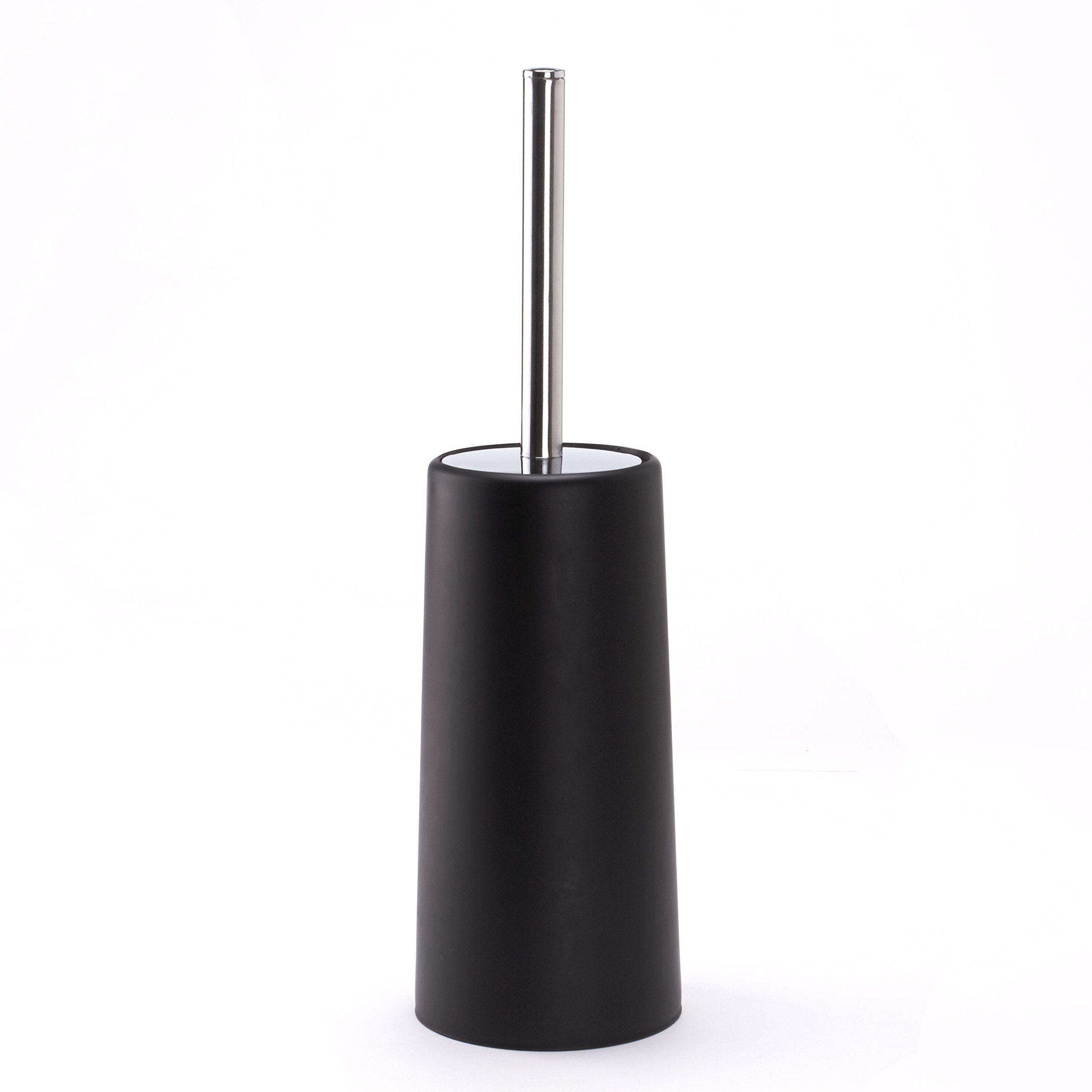 MSV Toilet Brush And Holder, Black