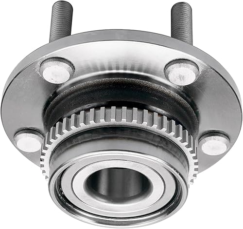 Miniatura 7 de Detroit Axle - Conjunto de 2 rodamientos y bujes de rueda trasera con anillo ABS y 5 lengüetas para Kia Sportage 2005-2010 y Hyundai Tucson