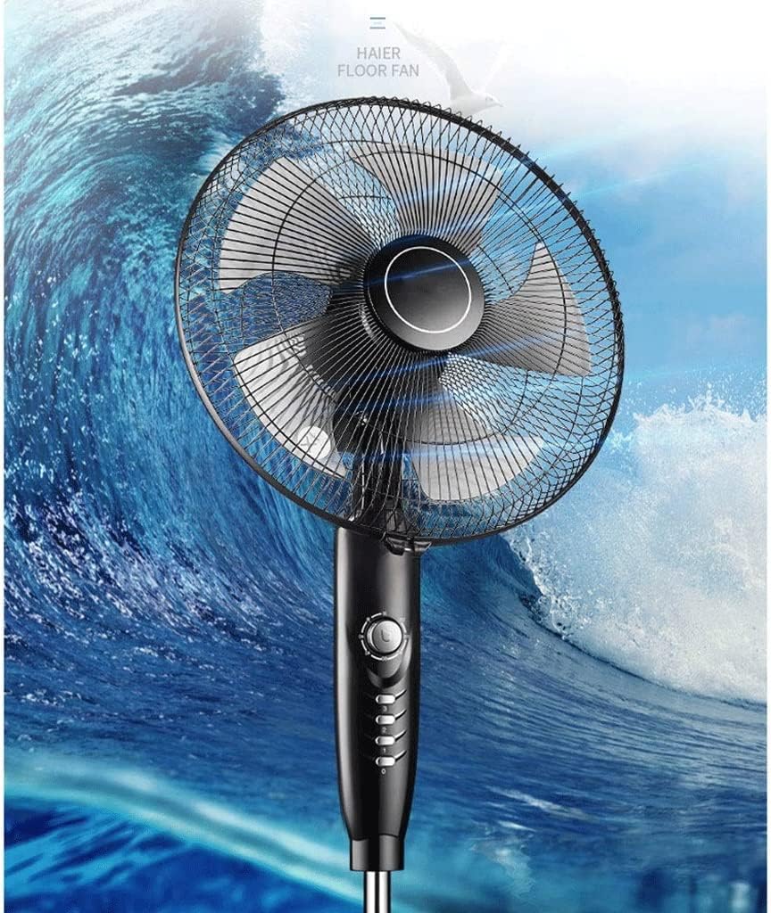 Performance Adjustable Pedestal Fan, Black - Features Oscillating Movement Tilt-back(Onecolor)