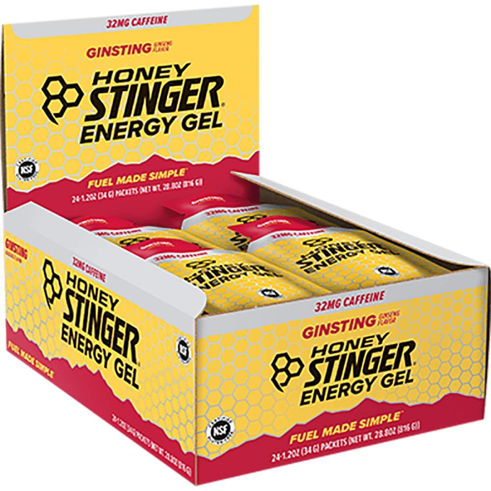 Honey Stinger Gel Paks, Ginsting 24/Box - 70224