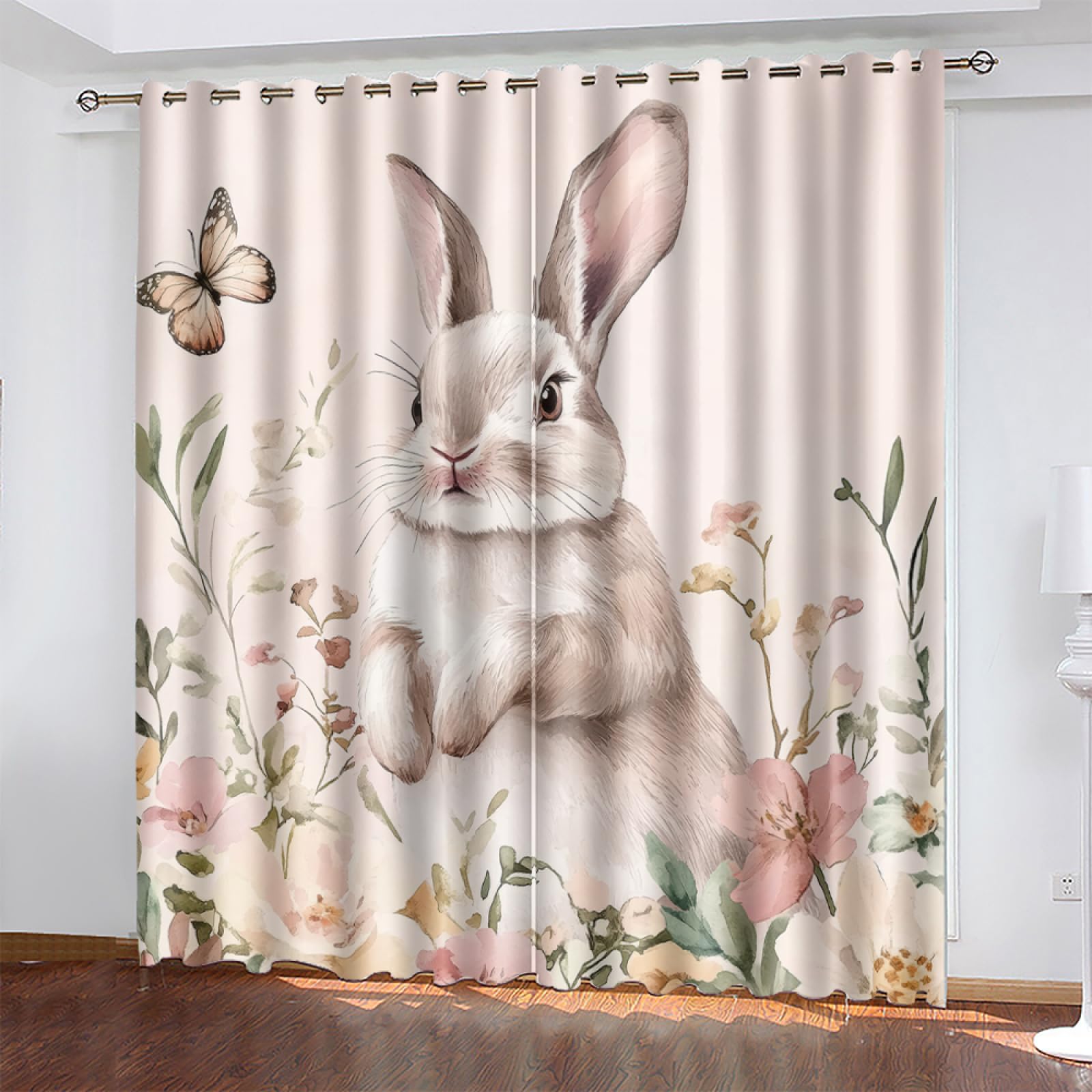 Rideau de chambre fille idéal pour un cadeau de naissance poétique