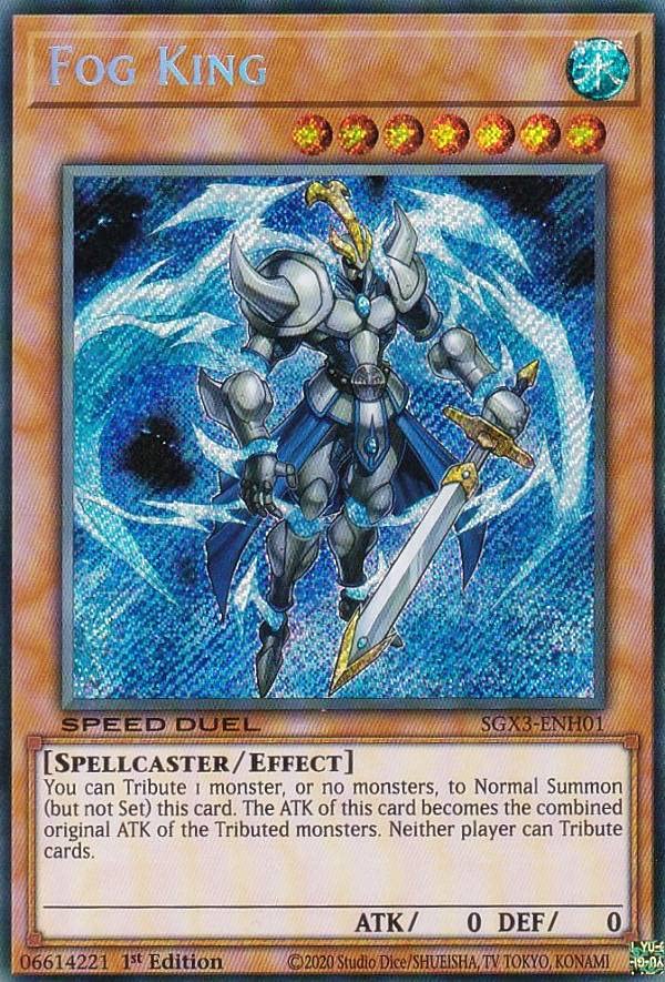 Amazon.co.jp: 遊戯王 SGX3-ENH01 霧の王 Fog King (英語版 1st 