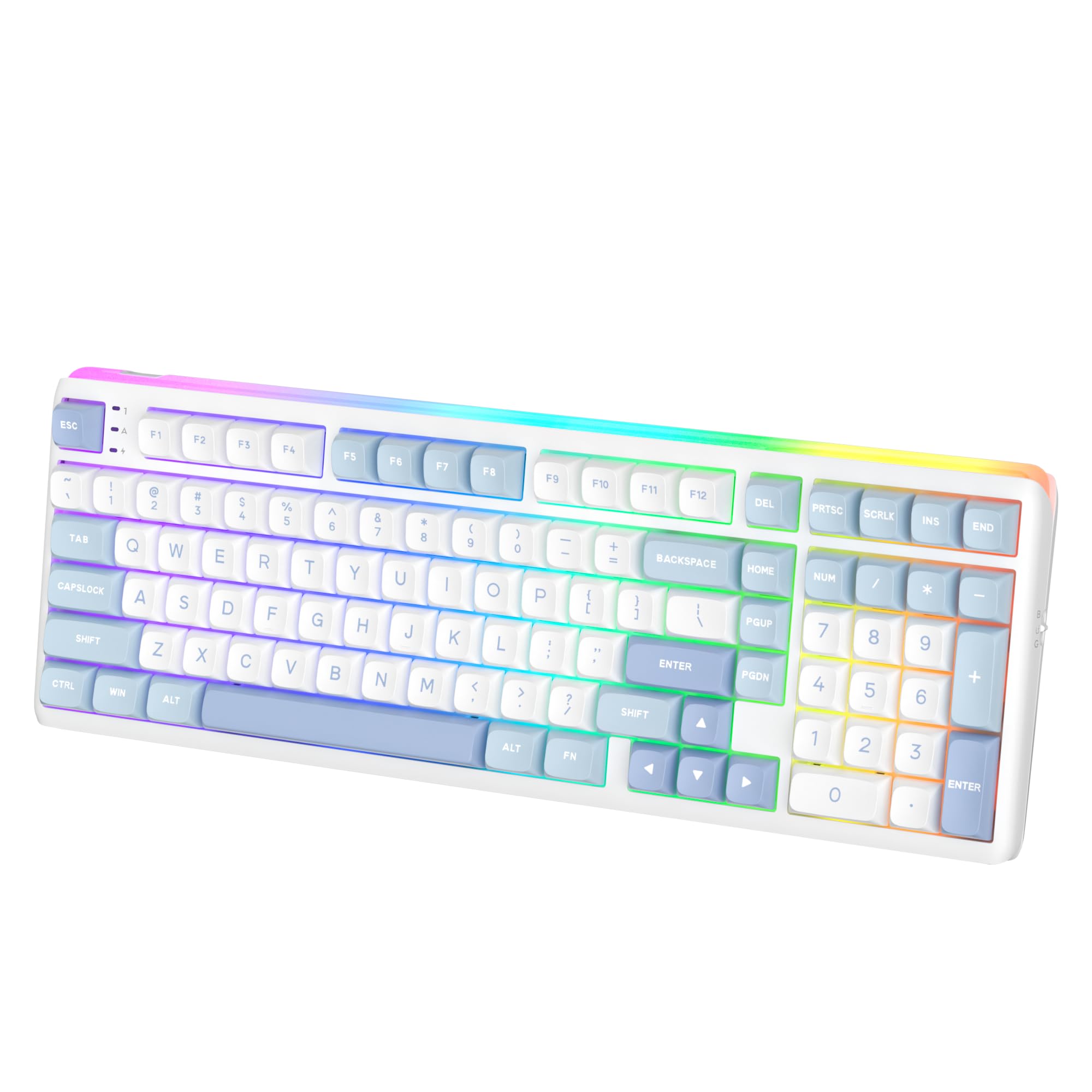 RK ROYAL KLUDGE R99 8K tastiera meccanica wireless interruttori, QWERTY