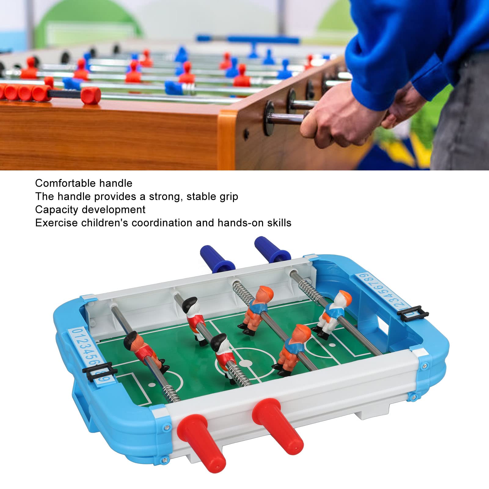 ESTINK Jeu De Football De Table 2 Joueurs Incroyable Pour Les Enfants