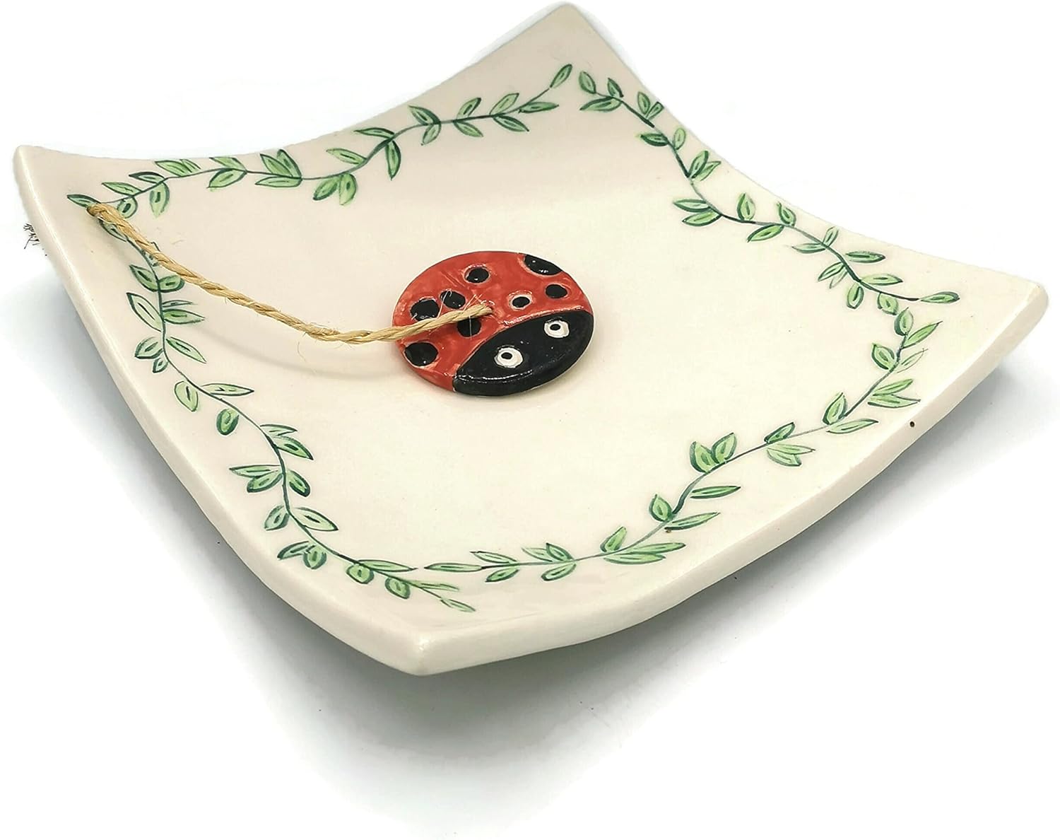 Ladybug Napkin Holder, Handmade Decorative Napkin Holder, Spring Home Decor