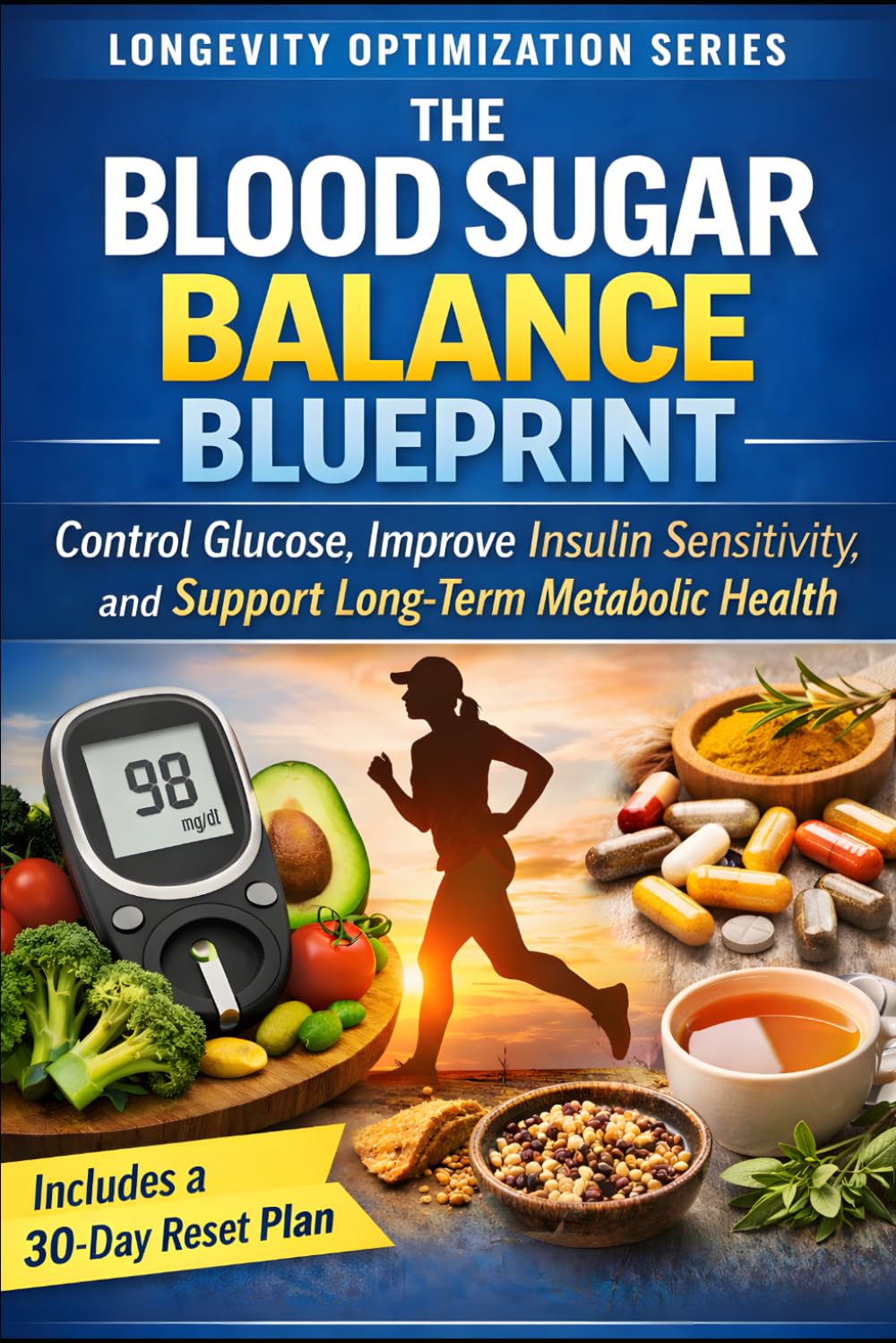 The Blood Sugar Balance Blueprint: Control Glucose, Improve Insulin Sensitivity, and Support Long-Term Metabolic Health (The Longevity Optimization Series)