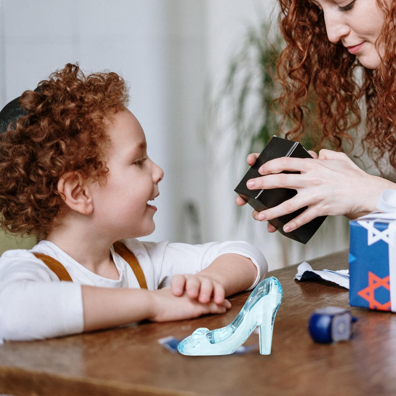 Miniature Princess High Heels Doll Shoe Ornament 3.93X2.95X1.57In Decorative Desktop Decor Toy for Kids Birthday Party and DIY Doll Accessories - Image 9