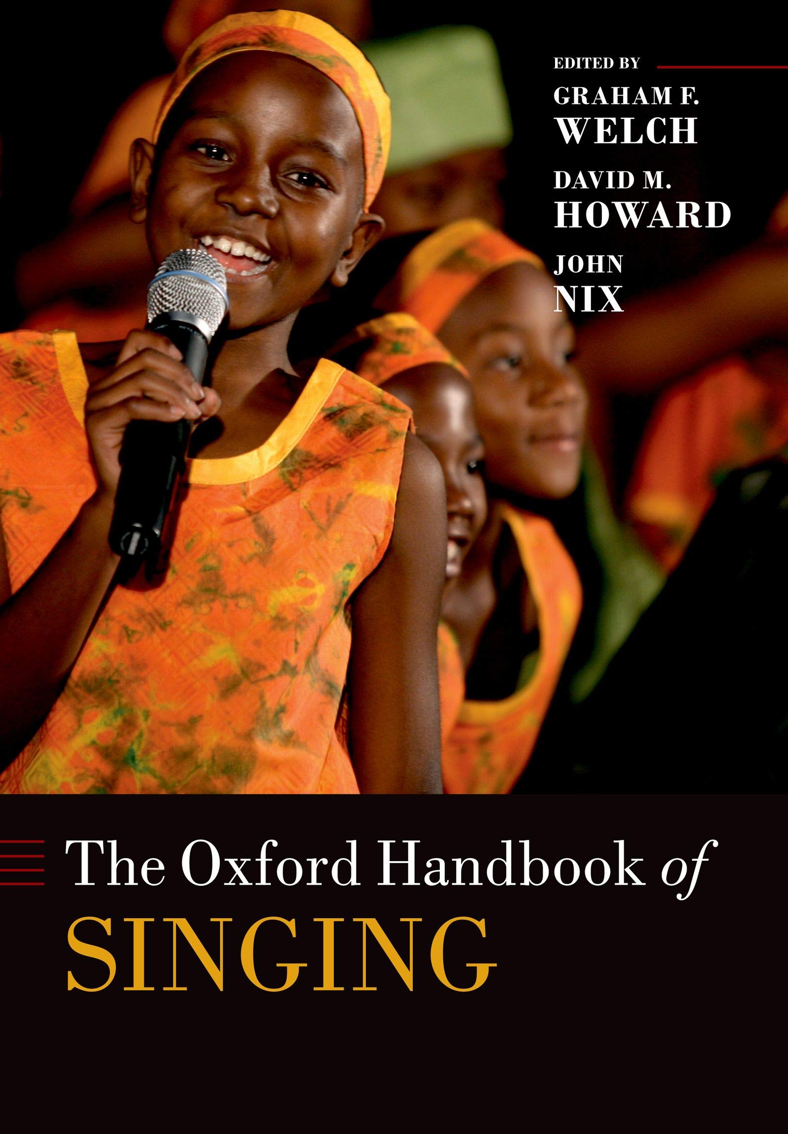 Oxford Handbook of Singing livre de psychologie du chant en anglais
