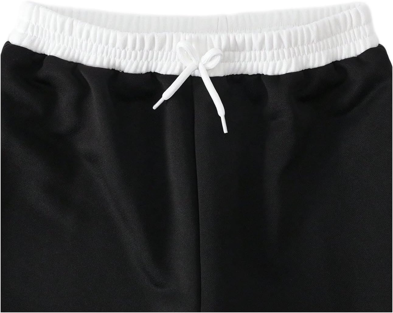 SOLY HUX Girl's 2 Piece Baggy Sweatpants Elastic Waist Wide Leg Pants Casual Athletic Trousers - Image 4