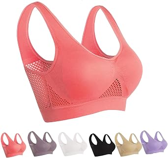 Hanaus Bra, Hanaus Breathable Sports Bra, Hanaus Air Bra, Breathable Cool Lift up Sports Bras for Women