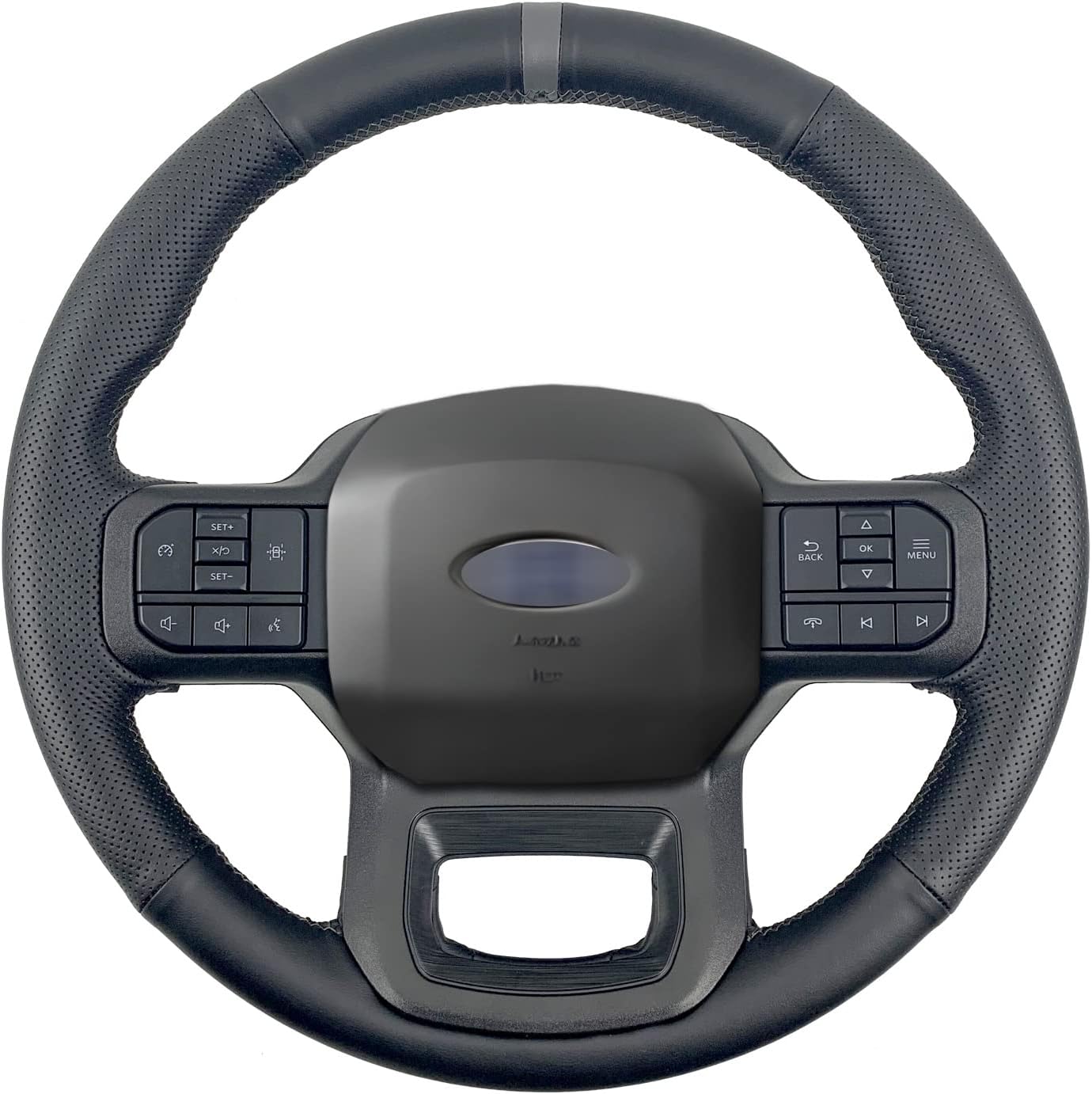 HandStitch Steering Wheel Wrap Cover for 2021 2022 Ford F150