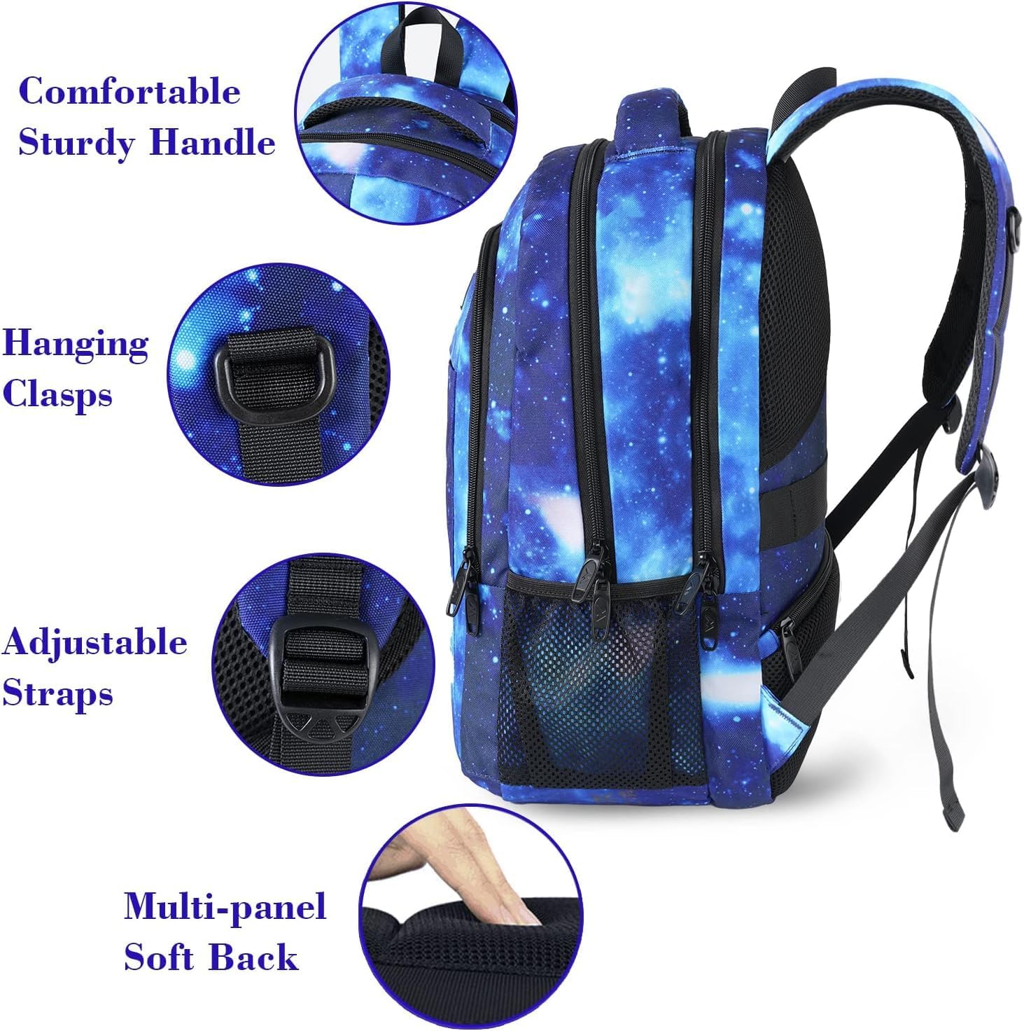 MATEIN Travel Backpack for Men Women, Anti Theft College Laptop Daypack for Men, Water Resistant Slim Travel Laptop Backpack Fits 15.6 In Computer Gifts for Him