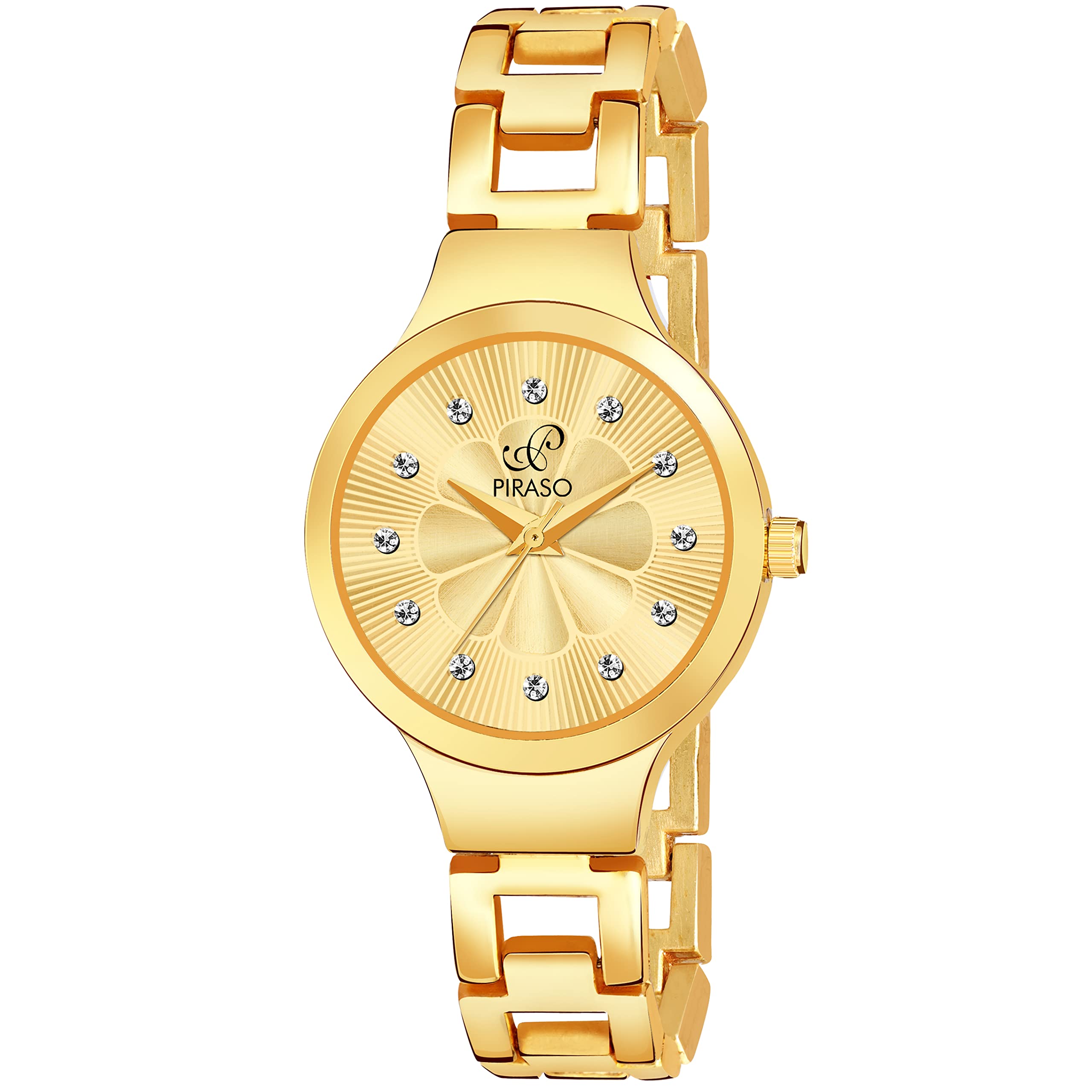 PIRASO Golden Chain and Golden Dial DB Small Analog Women Watch Analog Watch (B0BYT1DK8M) Amazon Price History, Amazon Price Tracker