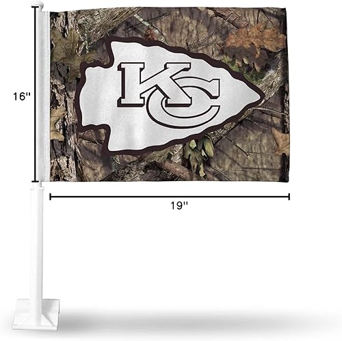 Miniatura 509 de Rico Industries NFL - Bandera de doble cara para automóvil, accesorio para auto B07NHSRDX2