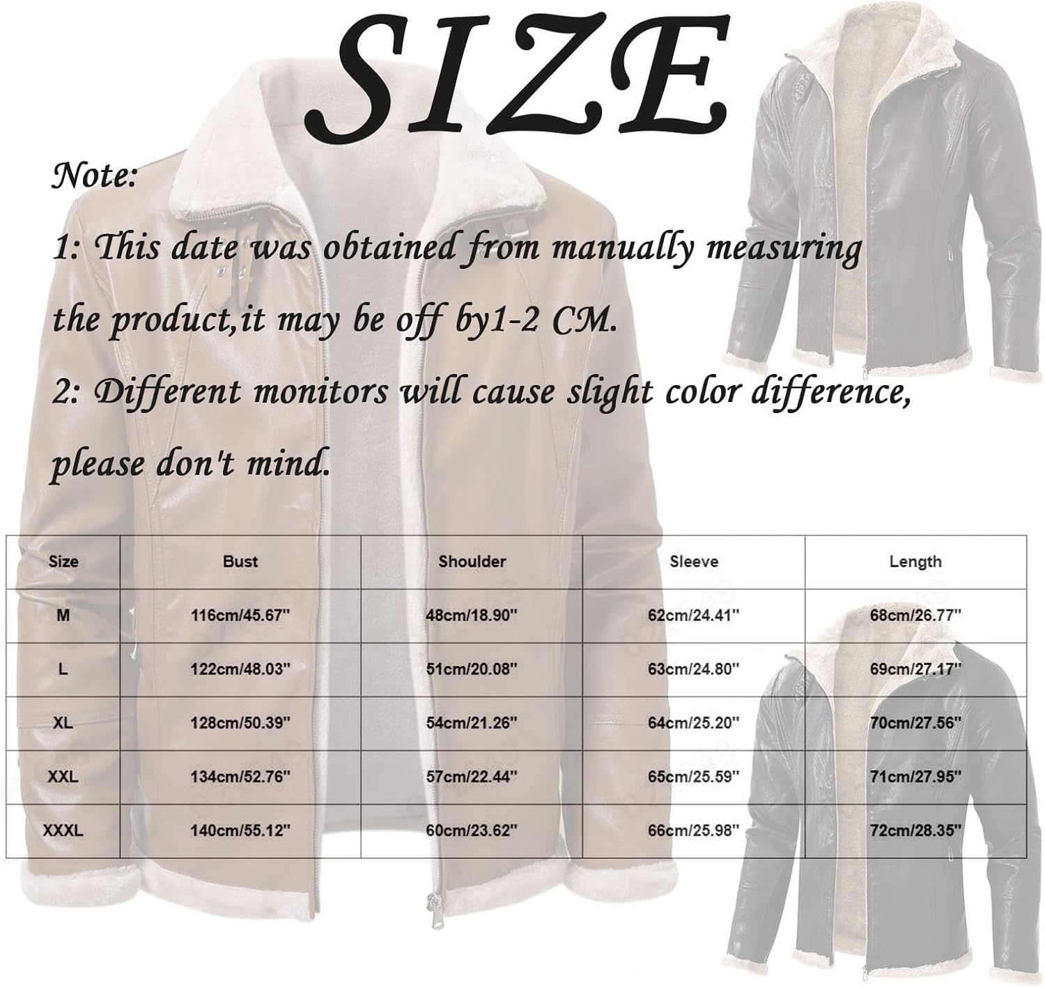 メンズ冬ファッションプラスフリースレザー暖かく快適なカジュアルジャケット2090