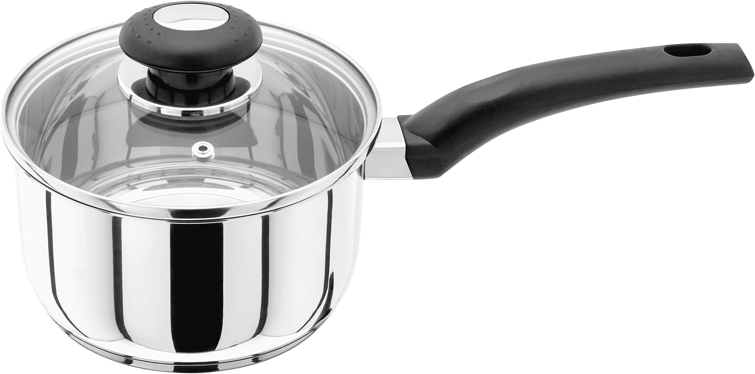 Judge Essentials 1.0 Litre 16 cm Saucepan, Silver
