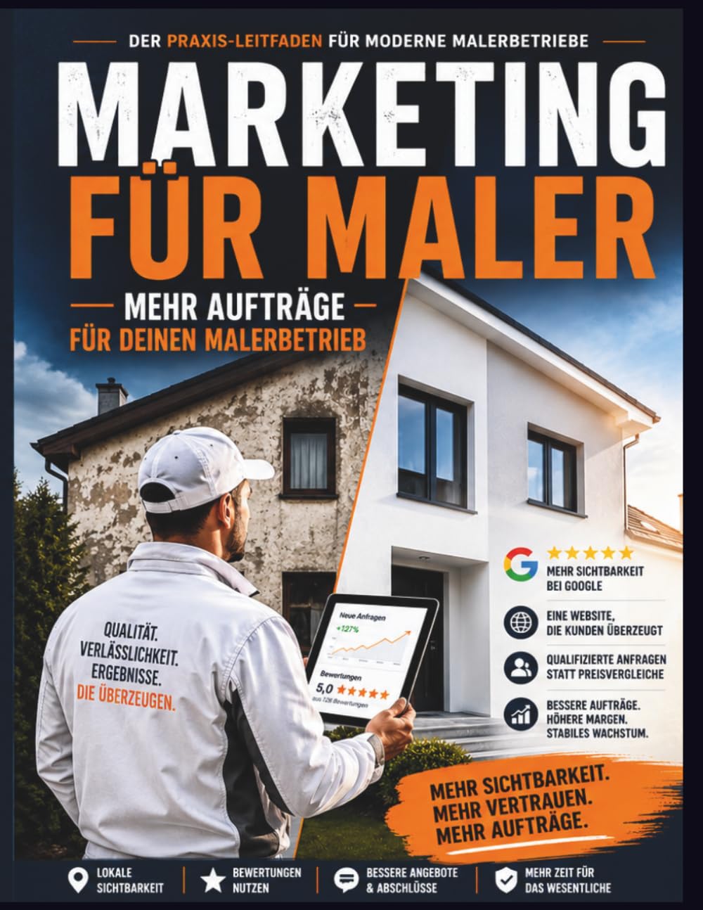 Marketing für Maler: Mehr Aufträge für deinen Malerbetrieb – Positionierung, Angebote, Werbung & Jahresplan Schritt für Schritt
