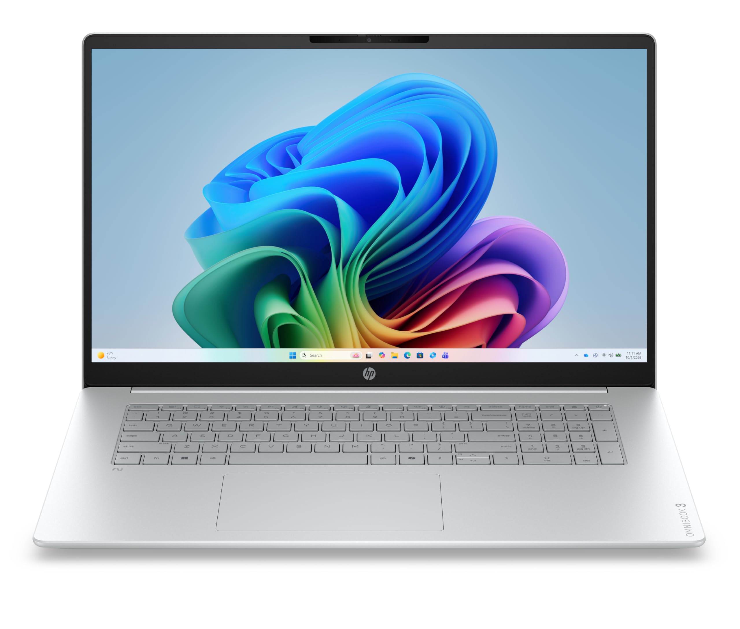 Karkemis HP OmniBook 3 Ordinateur portable 17-dg0050ngx・Intel Core Ultra 5 225U・Win 11 Home・Intel Graphics・8 Go de RAM・256 Go SSD NVMe・43,9 cm (17,3") (DK9Z2EA#ABD)